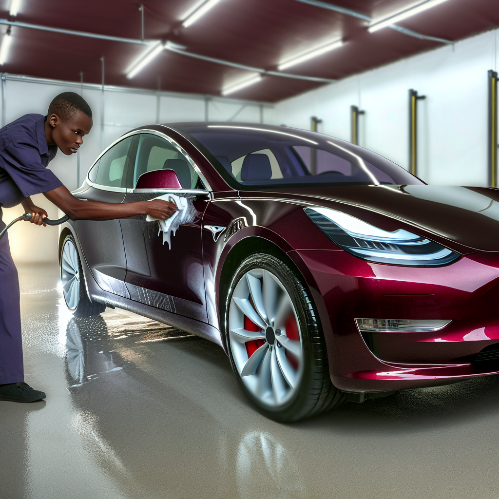 Why Mobile Car Washing is Better for Your Tesla